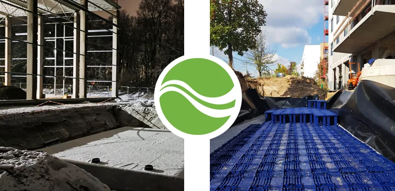 Lietaus Vandens Nubegimo Sistemu Montavimas Pramoniniams Pastatams Gyvenamiems Namams