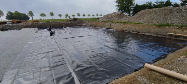 Lietaus vandens surinkimo baseino hidroizoliacija