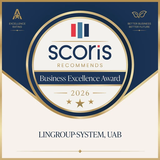 Scoris Business Excellence Award 2026